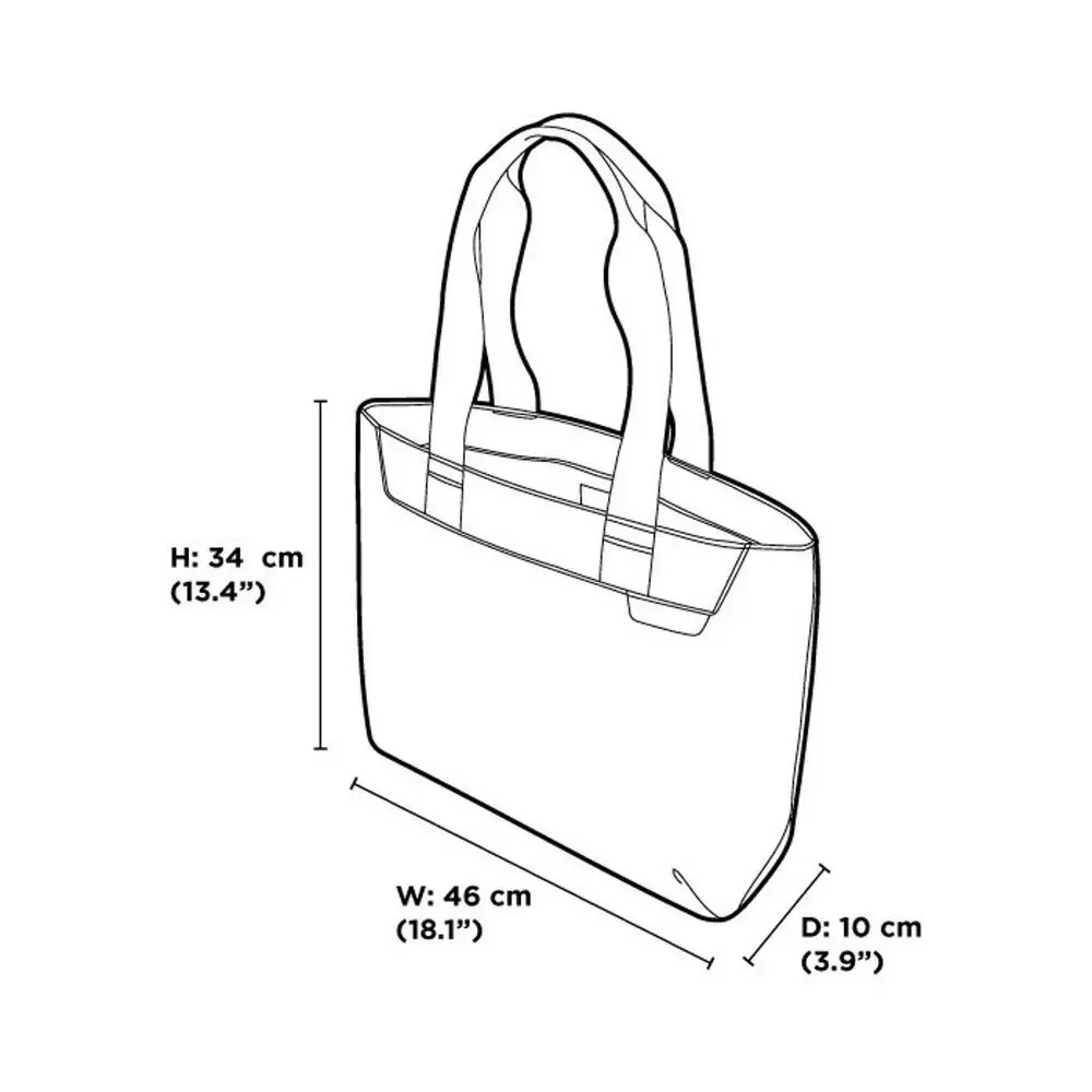 NWT Alpaka Elements Travel Shopping Tote Medium Black/Grey | Axoflux 210D